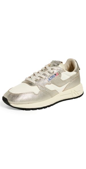 Autry Reelwind Low Sneakers Wht/Gold 38