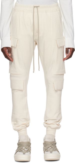 Rick Owens Off-White Hollywood Mastodon Mega Cargo Pants