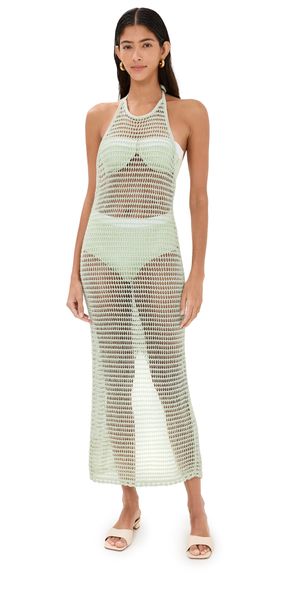 STAUD Jane Dress Pale Jade XS