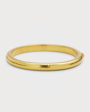 19k Domed Bangle Bracelet