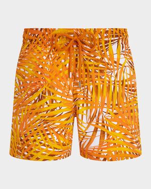 Men's Palm Leaves Swim Shorts