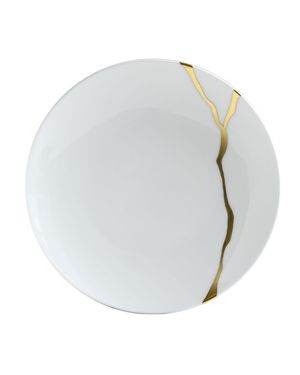 Kintsugi Coupe Bread & Butter Plate