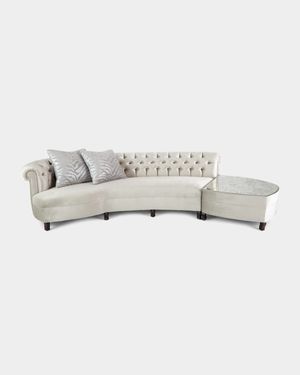 Aria Mirrored Sectional