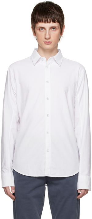 rag & bone White Engineered Shirt