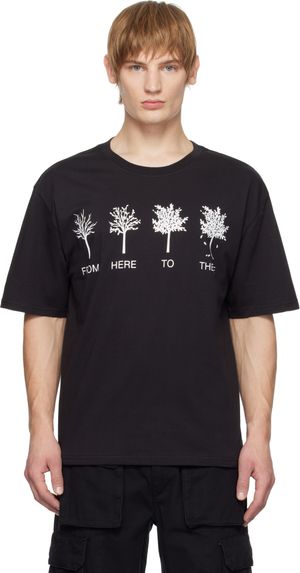 RCOS T-shirt 'From Here To There' noir