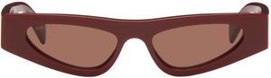 Gucci Burgundy Cat-Eye Sunglasses