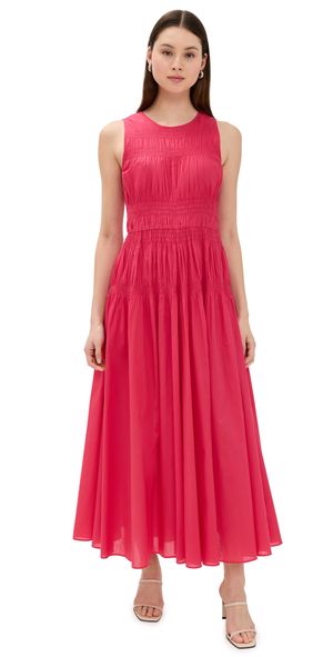 Apiece Apart Fabiana Maxi Dress Berry M