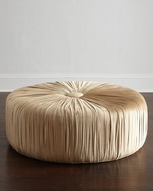 Pasha Round Ottoman