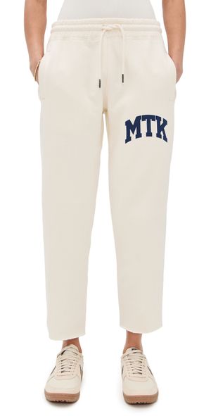 Denimist Cropped Classic Sweatpants White S