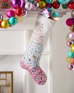Rapture Beaded Stocking