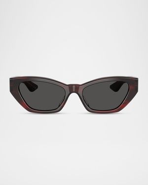 1961C Acetate Cat-Eye Sunglasses