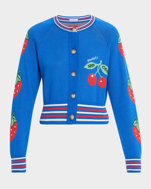 The Crop Rib Cardigan