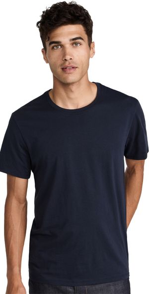 ATM Anthony Thomas Melillo Classic Jersey Crew Neck Tee Midnight XXL