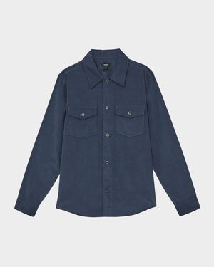 Men's Kai Cotton Corduroy Twin-Pocket Overshirt