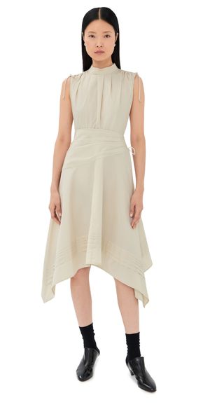 3.1 Phillip Lim Sleeveless Ruched Dress Stone 8
