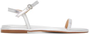 Aeyde Silver Nettie Sandals