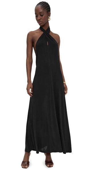 Lioness Heavenly Maxi Dress Obsidian M