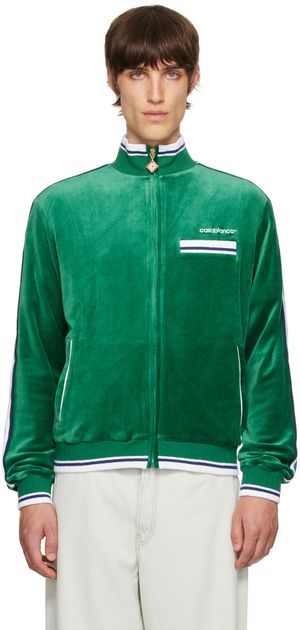 Casablanca Green Striped Jacket