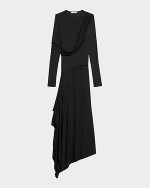 Draped Knit Protection Dress