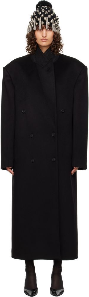 The Row Manteau Harisi noir