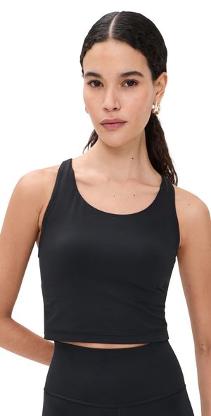 adidas All Me Medium Support Bra Tank Black S