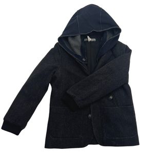Bonpoint - Seconde Main - Veste enfant gris - 8 ans - Taille 8A - Gris