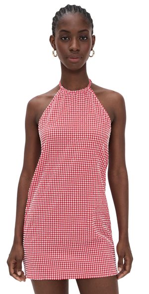 Hunza G Hunza G Coverup Dress Red L