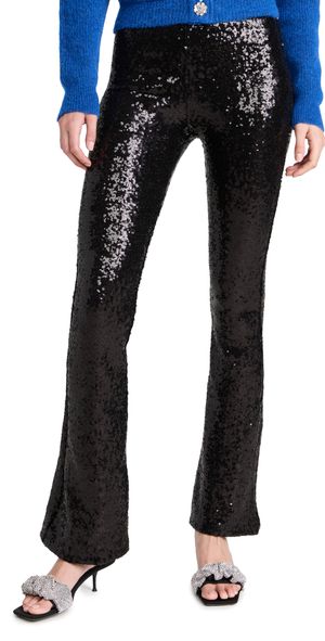Commando Sequin Flare Leggings Black XS