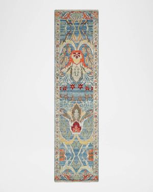 Kensington Hand-Knotted Runner, 3' x 10'