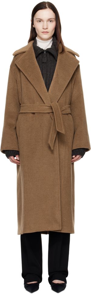 Max Mara Brown Fragore Coat