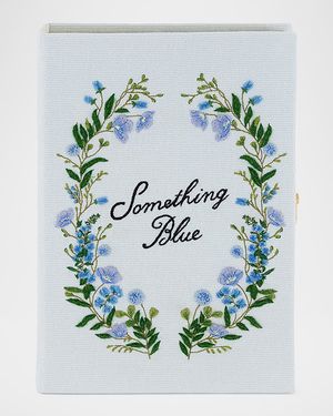 Something Blue Book Clutch Bag