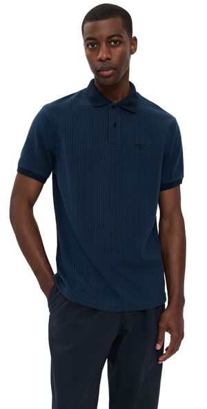 Barbour Barbour Harworth Tailored Fit Polo Shirt Navy M