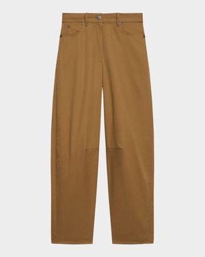 Drop Curve-Leg Pants