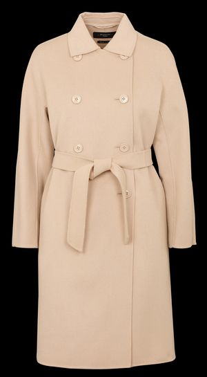 Max Mara Week End - Veste col classique en laine vierge mélangée - Taille 44 - Beige