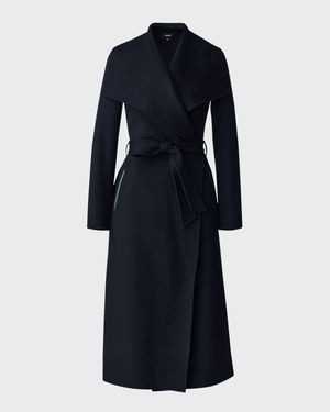 Mai Wool Belted Wrap Coat