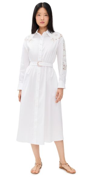 Generation Love Julia Lace Combo Dress White S