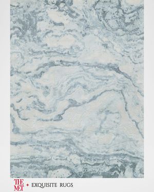 Saccara Hand-Loomed Blue Rug, 10' x 14'