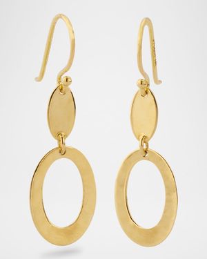 18K Classico Small Mixed-Texture Earrings