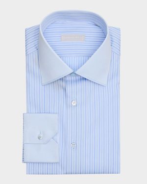 Men's Striped Dress Shirt