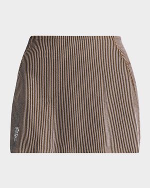 x On Ribbed Jersey Active Skort