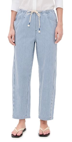 XIRENA Baxter Pants Blue Railroad L