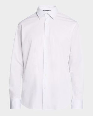 Men's Joe Micro-Pattern Performance Sport Shirt