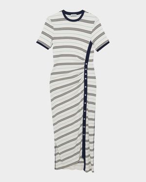 Shanna Short-Sleeve Midi Dress