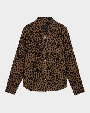 Josephine Printed Long-Sleeve Shirt