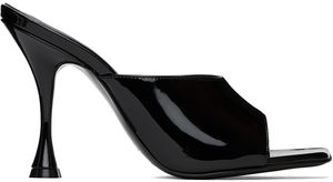 Magda Butrym Black Square Toe Mules