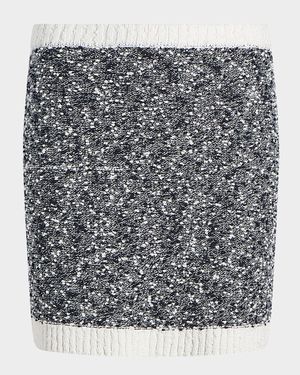 Adalee Knit Mini Skirt