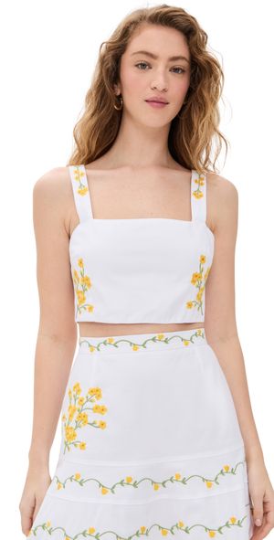 Fanm Mon Derya Top White L