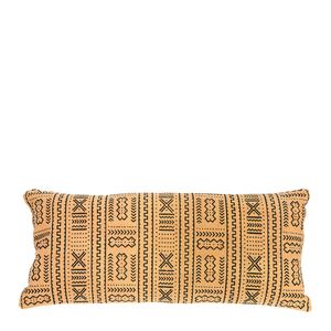 Blanc D'ivoire - Coussin - Taille 90x40 - Jaune