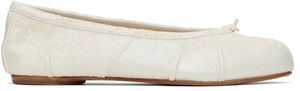 Maison Margiela White Tabi New Ballerina Flats