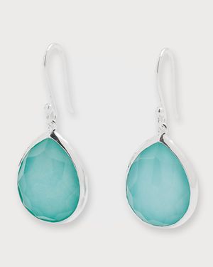 Small Teardrop Earrings in Sterling Silver